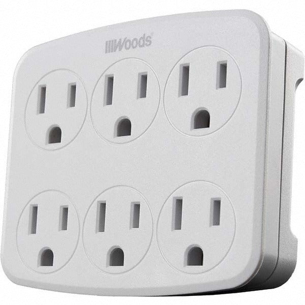 SOUTHWIRE Southwire 41197 Power Outlet Strip 15A 120V 6 Outlets