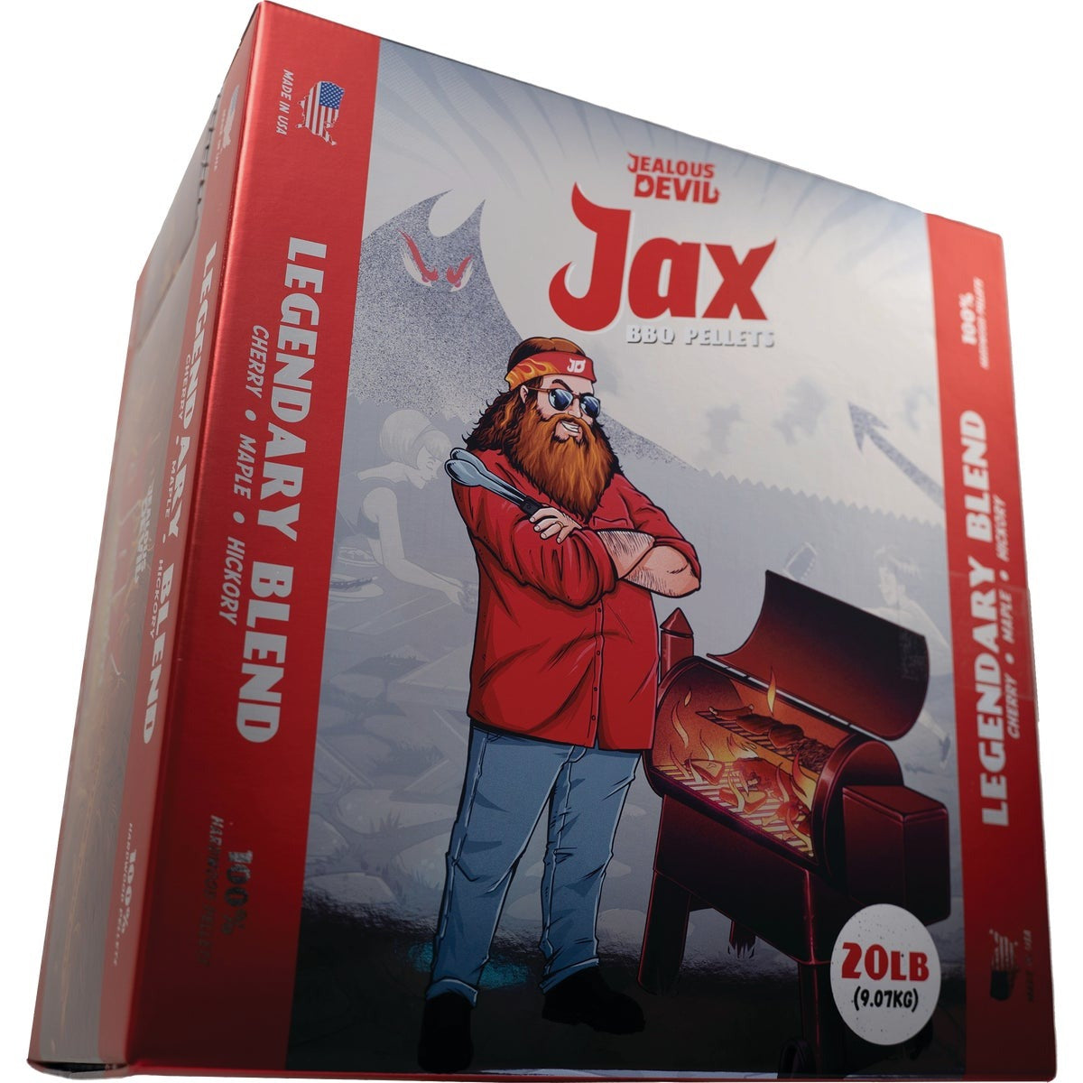 JEALOUS DEVIL Jealous Devil JDJAXLEGEND20 Wood Pellet Blend 20 Lb