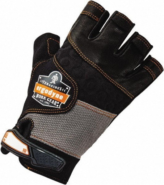 ERGODYNE Ergodyne 17783 Half-finger Impact Gloves Medium