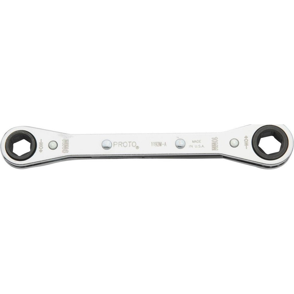 PROTO Proto J1192M-A Box End Wrench 6 Point Ratcheting