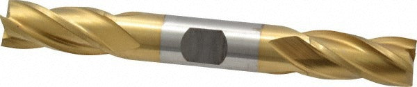 CLEVELAND CONTROLS Cleveland C33083 Square End Mill 0.5in 4 Flute Hss Tin