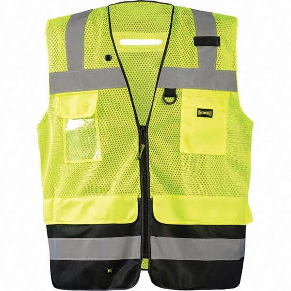 OCCUNOMIX Occunomix LUX-LTGCSBK-Y2X Hi-vis Safety Vest 2XL