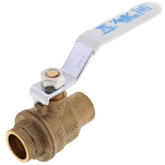 Apollo Valves 94ALF20301A 1/2 in. DZR Brass Full Port Solder 600# Ball Valve