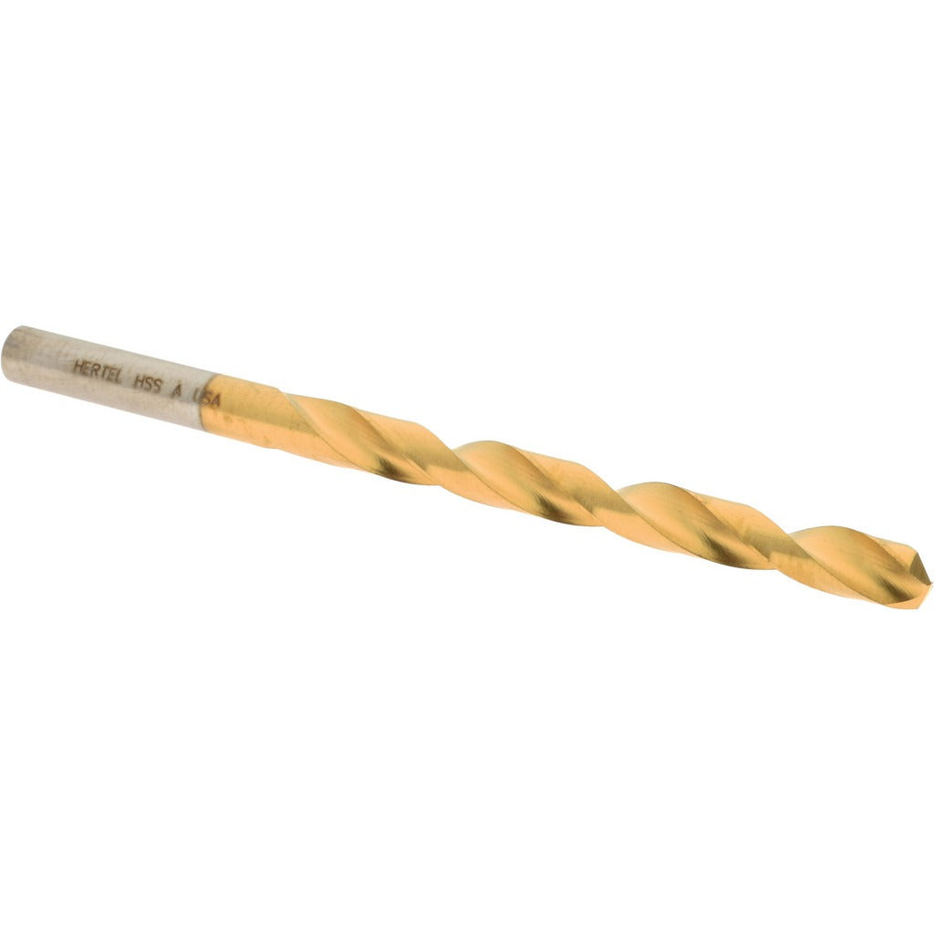 HERTEL Hertel 66693755 Jobber Drill Bit Letter a Tin Hss 135