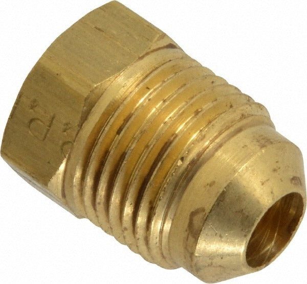 PARKER Parker 639F-6 Brass Flared Tube Plug 3/8 in 45 Degree