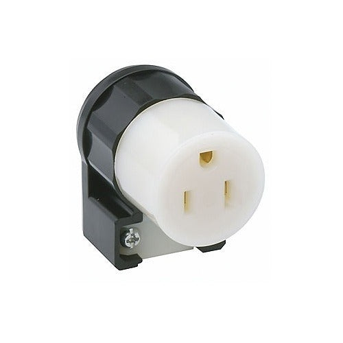 LEVITON Leviton Telcom 5269-CA Angled Ground 2P3W 15A Connector