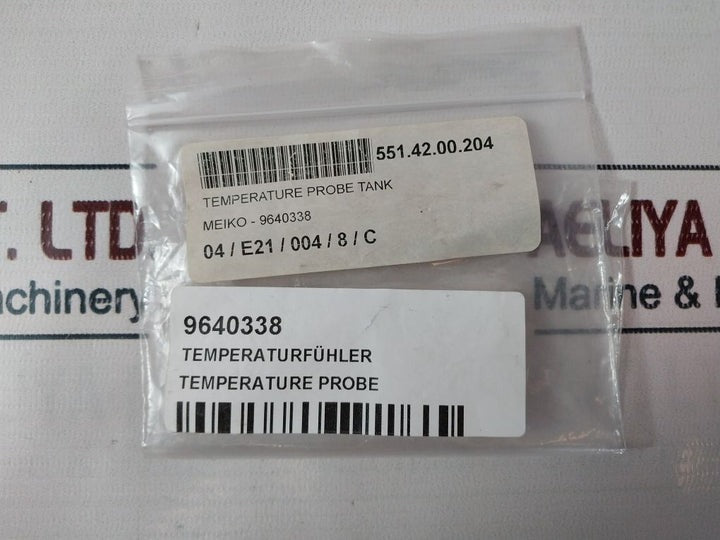 MEIKO Meiko 9634739 Resistance Temperature Sensor Each