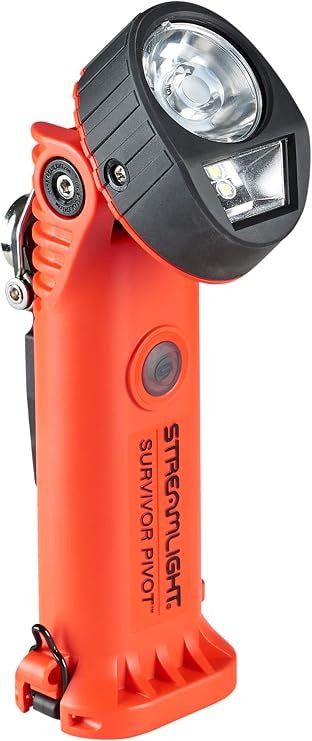 STREAMLIGHT Streamlight 91825 Survivor Pivot 325-Lumen Right-Angle Flashlight (90 Degree)