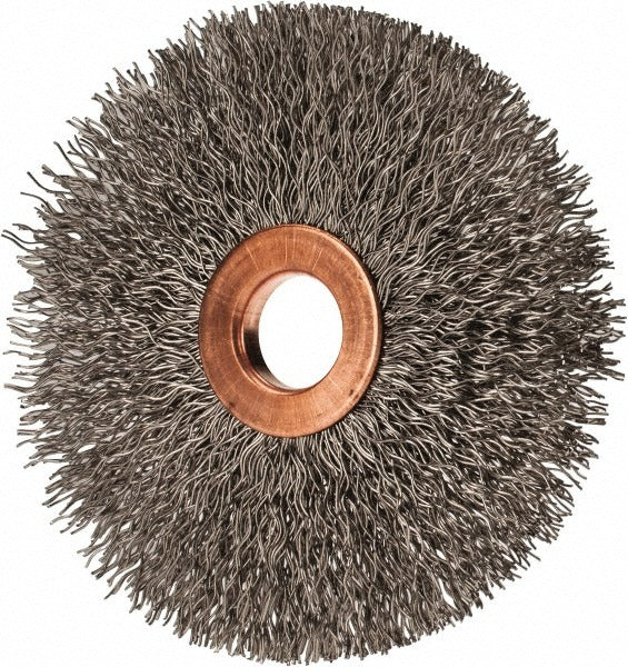 VALUE COLLECTION Value Collection S62034145 Wheel Brush 3 in Crimped Ss