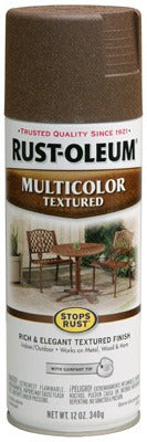 RUST-OLEUM Rust-oleum 223523 Textured Spray Paint Autumn Brown 12 Oz