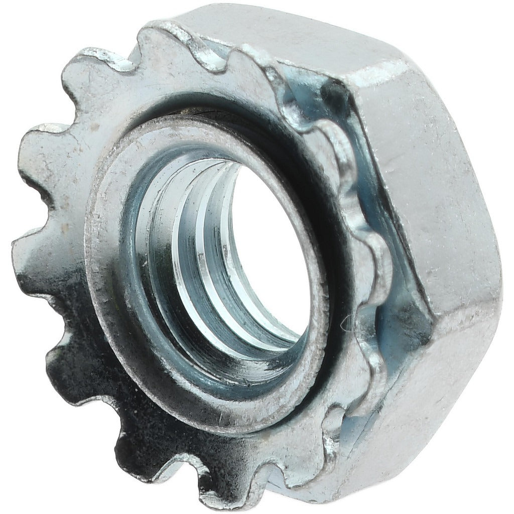 VALUE COLLECTION Value Collection 31233 K-lock Hex Nut 10-32 Zinc Steel