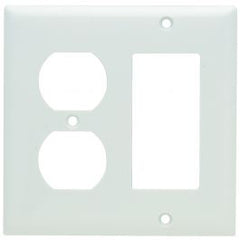 Pass & Seymour SP826W Wallplate Combination 1 5in