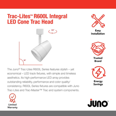 Juno Lighting R600LG227K80CRIPDIMFLWH LITH R600L G2 27K 80CRI PDIM FL WH