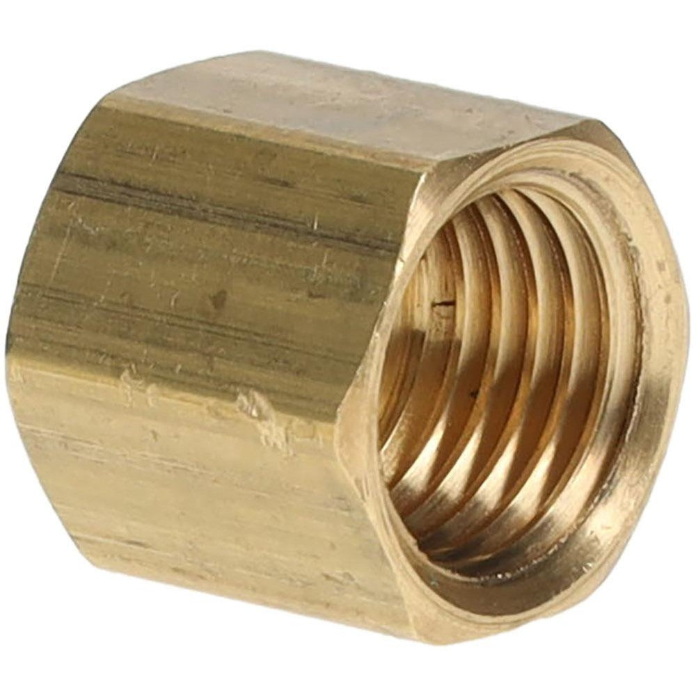 PARKER Parker 61C-3 Compression Tube Nut 3/16 in Od Brass Sae J-512