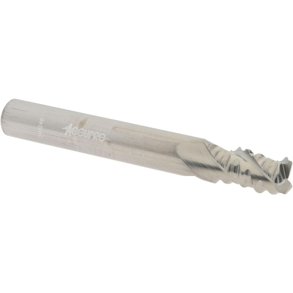 ACCUPRO Accupro 12176803 Corner Radius End Mill 1/4in 3 Flute Carbide