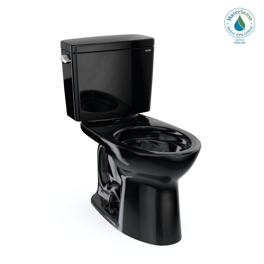 TOTO Drake CST776CEF#51 Elongated Two-Piece Toilet Ebony 1.28 GPF