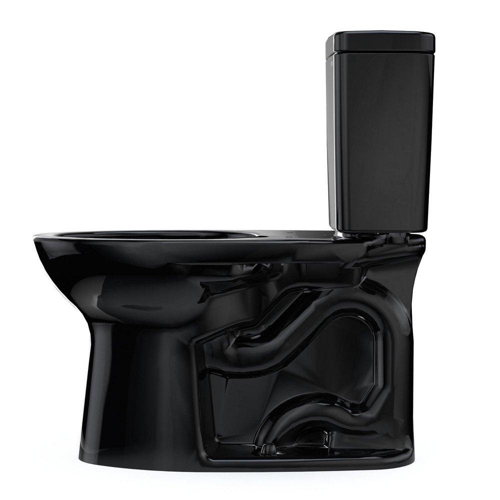 TOTO Drake CST776CEF#51 Elongated Two-Piece Toilet Ebony 1.28 GPF