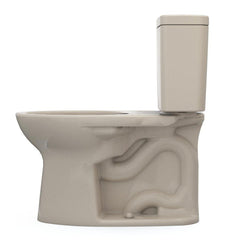 TOTO CST776CEFG#03 Drake 1.28 GPF Elongated Two Piece Toilet in Bone