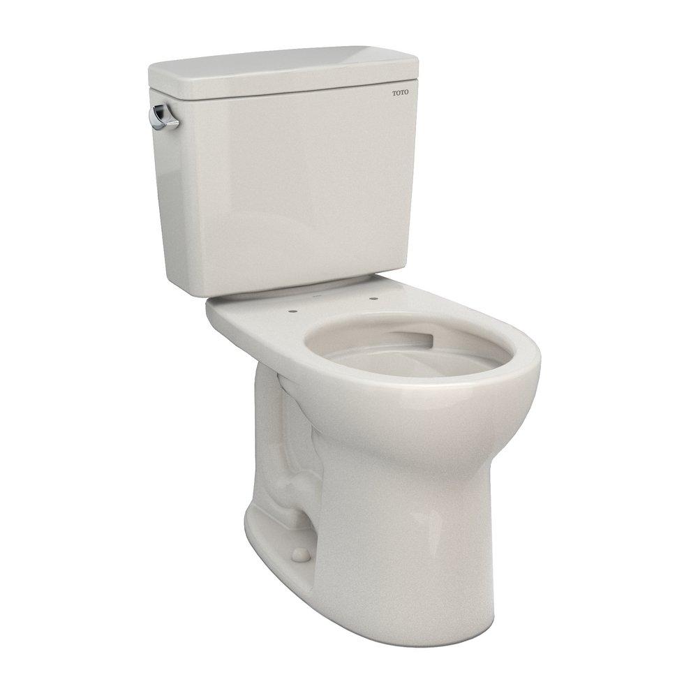 Toto CST775CSFG#12 Drake 1.6 Gpf Round Two-Piece Toilet in Sedona Beige