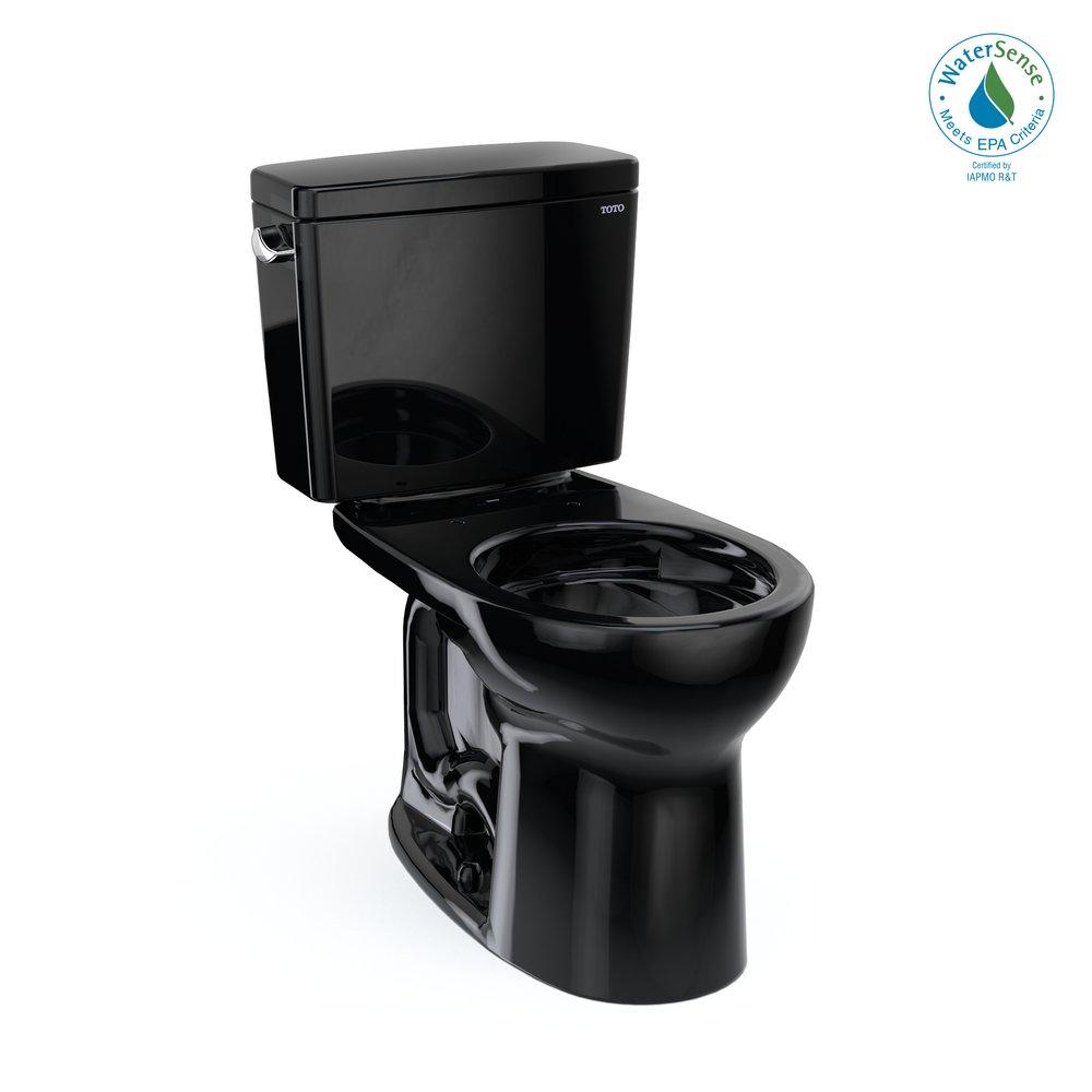 TOTO CST775CEF#51 Drake 1.28 GPF Round Two Piece Toilet in Ebony