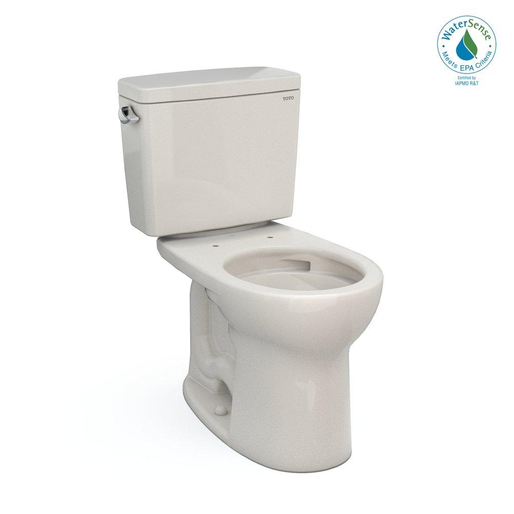 Toto CST775CEFG12 Drake 1.28 GPF Round Two Piece Toilet Sedona Beige