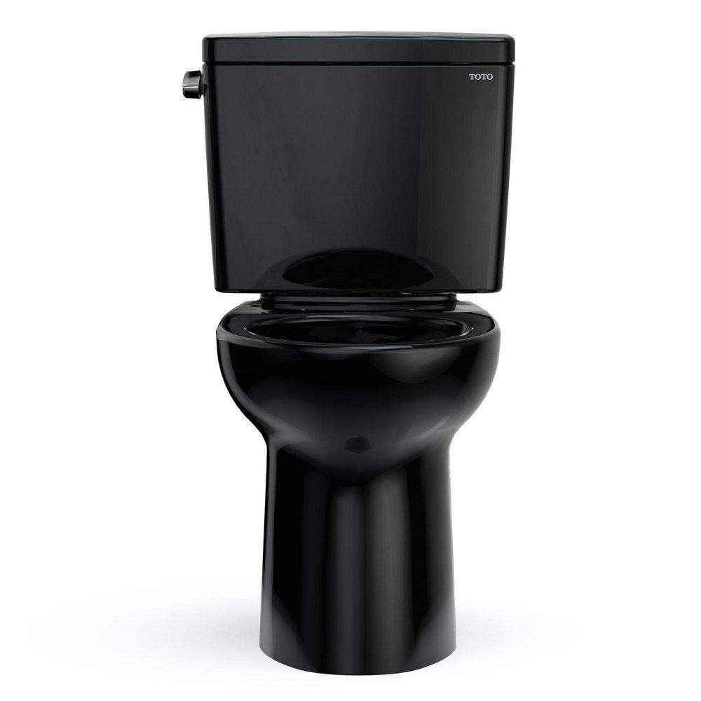 TOTO CST776CSF#51 Drake 1.6 gpf Elongated Two Piece Toilet in Ebony