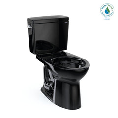 TOTO CST776CE#51 Drake® Two-Piece Elongated 1.28 GPF TORNADO FLUSH® Toilet, Ebony