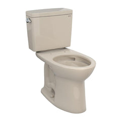 Toto CST776CSG03 Drake Two-Piece Elongated 1.6 GPF Tornado Flush Toilet with Cefiontect, Bone