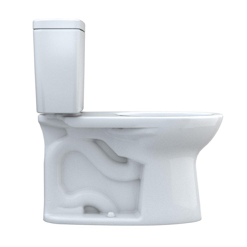 TOTO CST776CERG#01 Drake 1.28 GPF Elongated Two-Piece Toilet Cotton