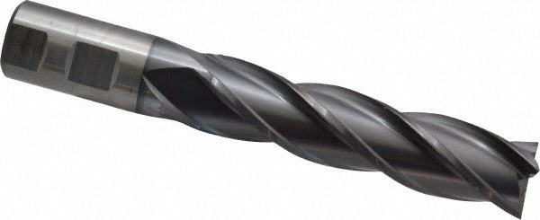 CLEVELAND CONTROLS Cleveland C33420 Square End Mill 1 in 4 Flute Hss Ticn