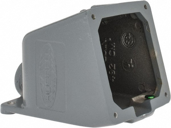 HUBBELL Hubbell BB201W Pin Sleeve Angle Back Box 20 30A 3/4 in