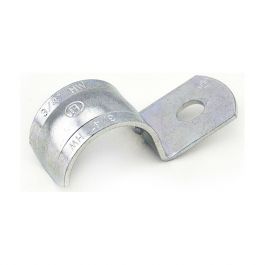 Bridgeport 902-S Heavy Wall 1-Hole Steel Pipe Strap, 3/4 Inch