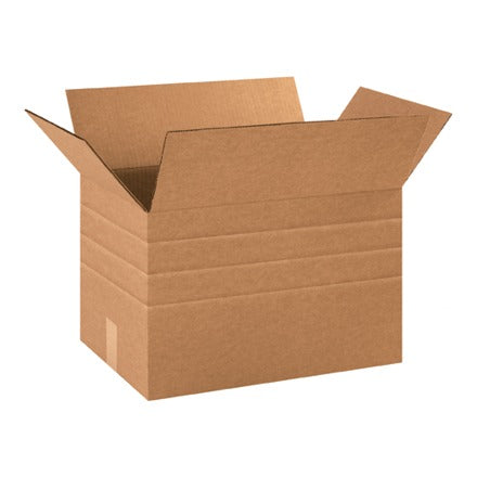 BSC PREFERRED Bsc Preferred MD181212 Multi-depth Corrugated Box 25-pack