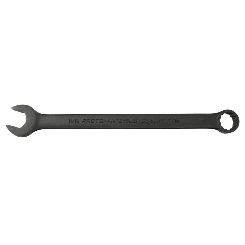 PROTO Proto J1222BASD Combination Wrench 11/16 Inch 12-point