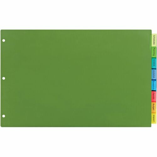 AVERY Avery AVE11179 Plastic Dividers 8-tab 17x11 Inches