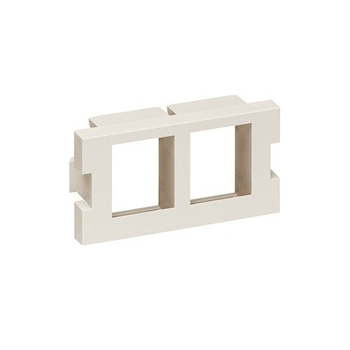 LEVITON Leviton Telcom 41291-2QT Feed-through Plate 2 Port