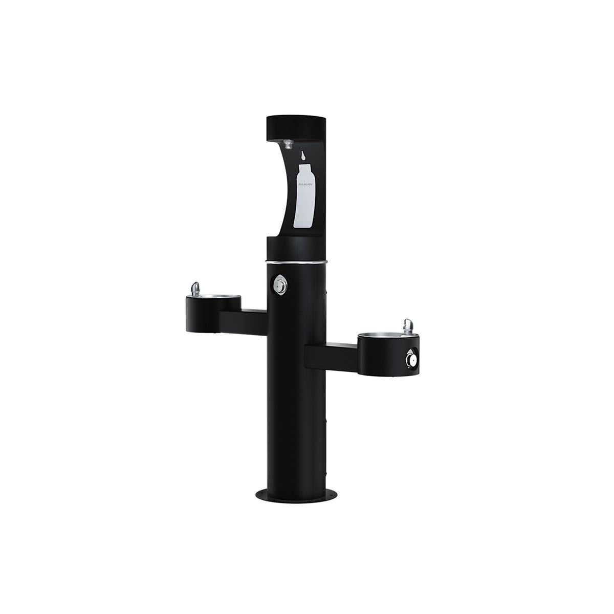 ELKAY Elkay Commercial LK4430BF1UBLK Tri-level Bottle Filling Station