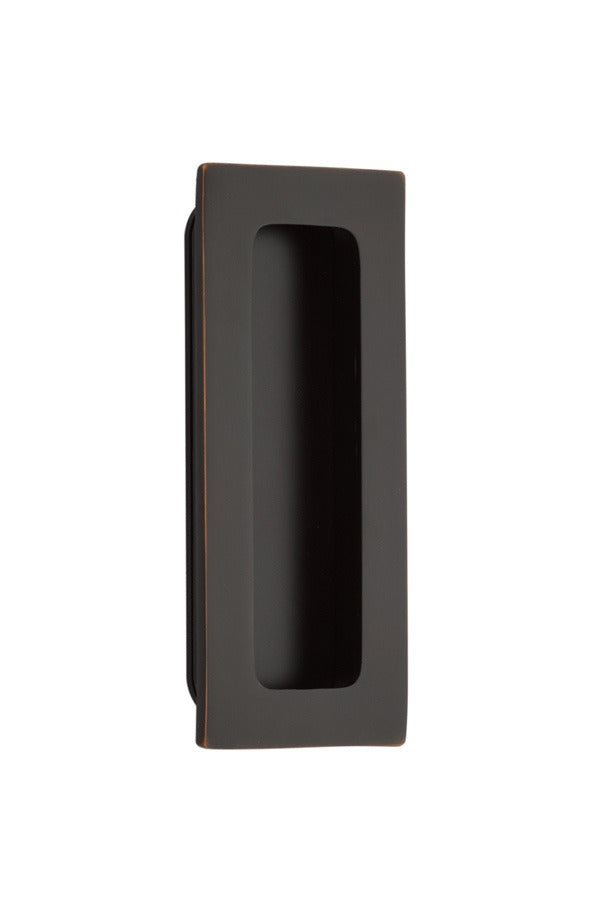 EMTEK Emtek 220304US10B Modern Rectangular Flush Pull Oil Rubbed Bronze