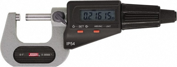 SPIROTHERM Spi MS170308011 Electronic Outside Micrometer 8 in IP54