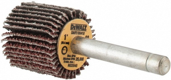 DEWALT Dewalt DAFE1B0410 Mounted Flap Wheel 40 Grit 1in