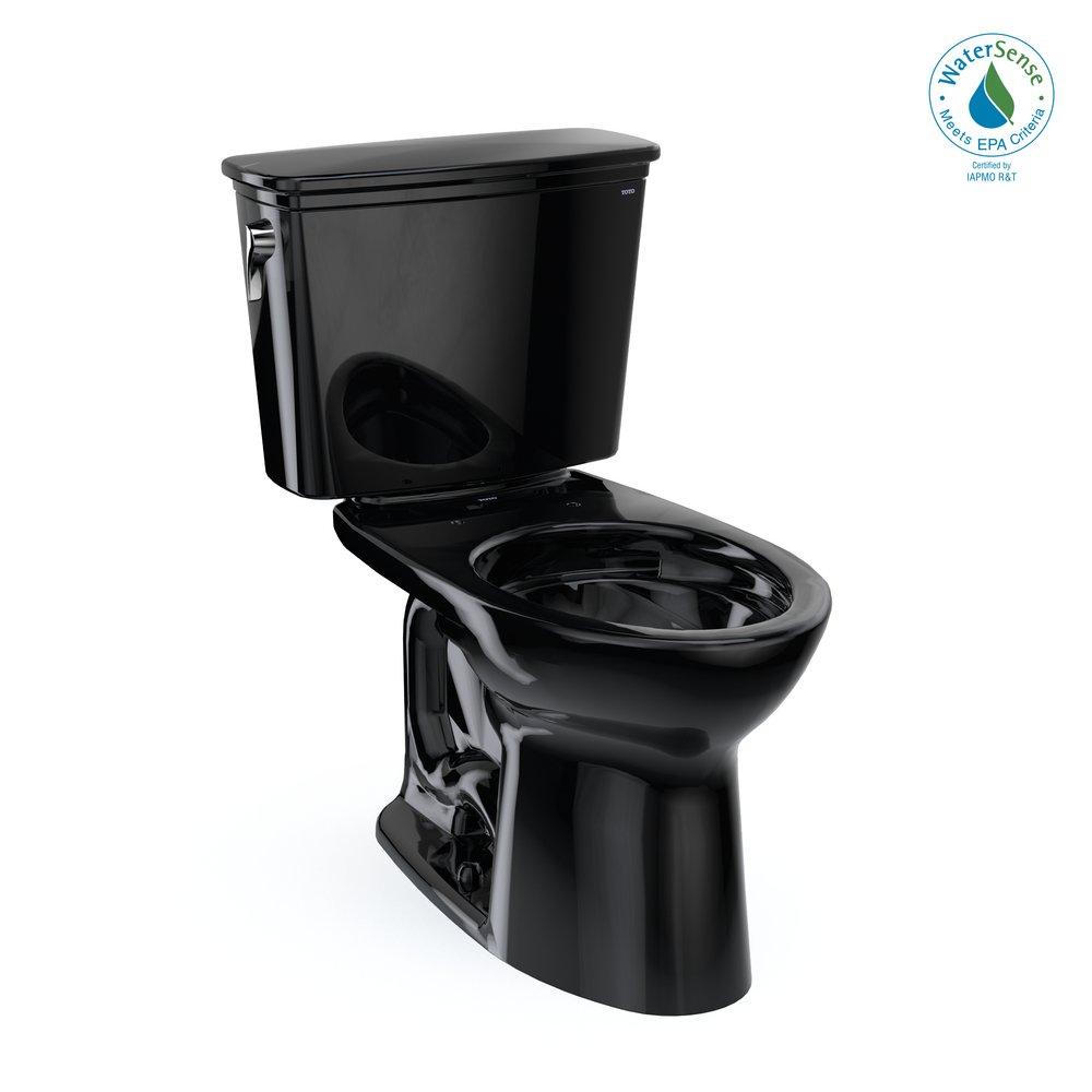 TOTO CST786CE#51 1.28 GPF Elongated Two Piece Toilet in Ebony