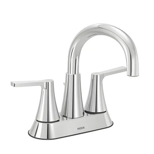 MOEN Moen 664432 Jase Two-Handle High-Arc Bathroom Faucet (High-Arc)