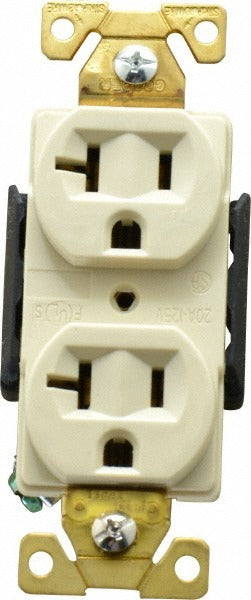 EATON Cooper Wiring Devices AH5362V Nema 5-20R 20A Duplex Receptacle