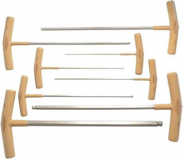 PARAMOUNT Paramount PAR34187 T-handle Ball End Hex Key Set 8pc