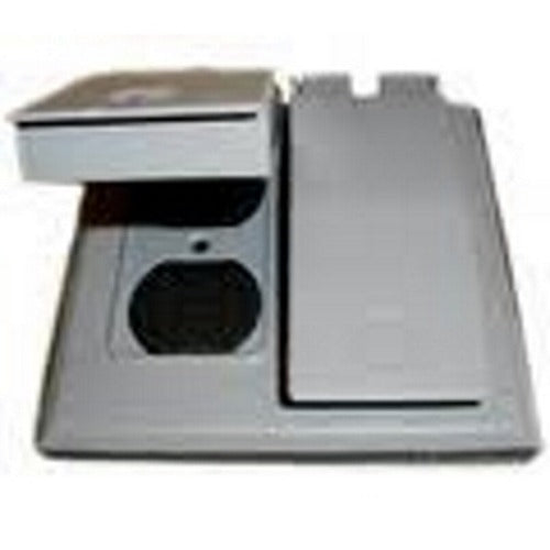 MULBERRY METAL PRODUCTS Mulberry Metal Products 30458 Weatherproof duplex receptacle cover (2-gang) (fka R-DOT 2CCD)