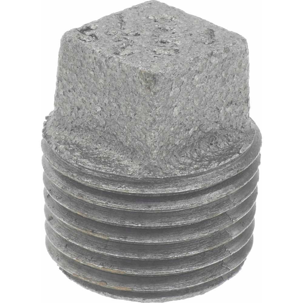 VALUE COLLECTION Value Collection B-PLG05 Black Square Plug 1/2 in Malleable Iron