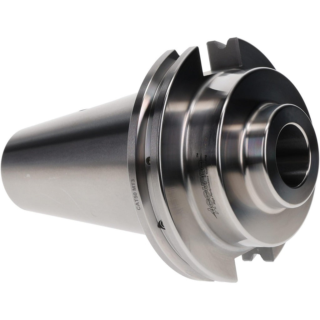 ACCUPRO Accupro 778938 CAT50 to 3MT Taper Adapter Through Coolant