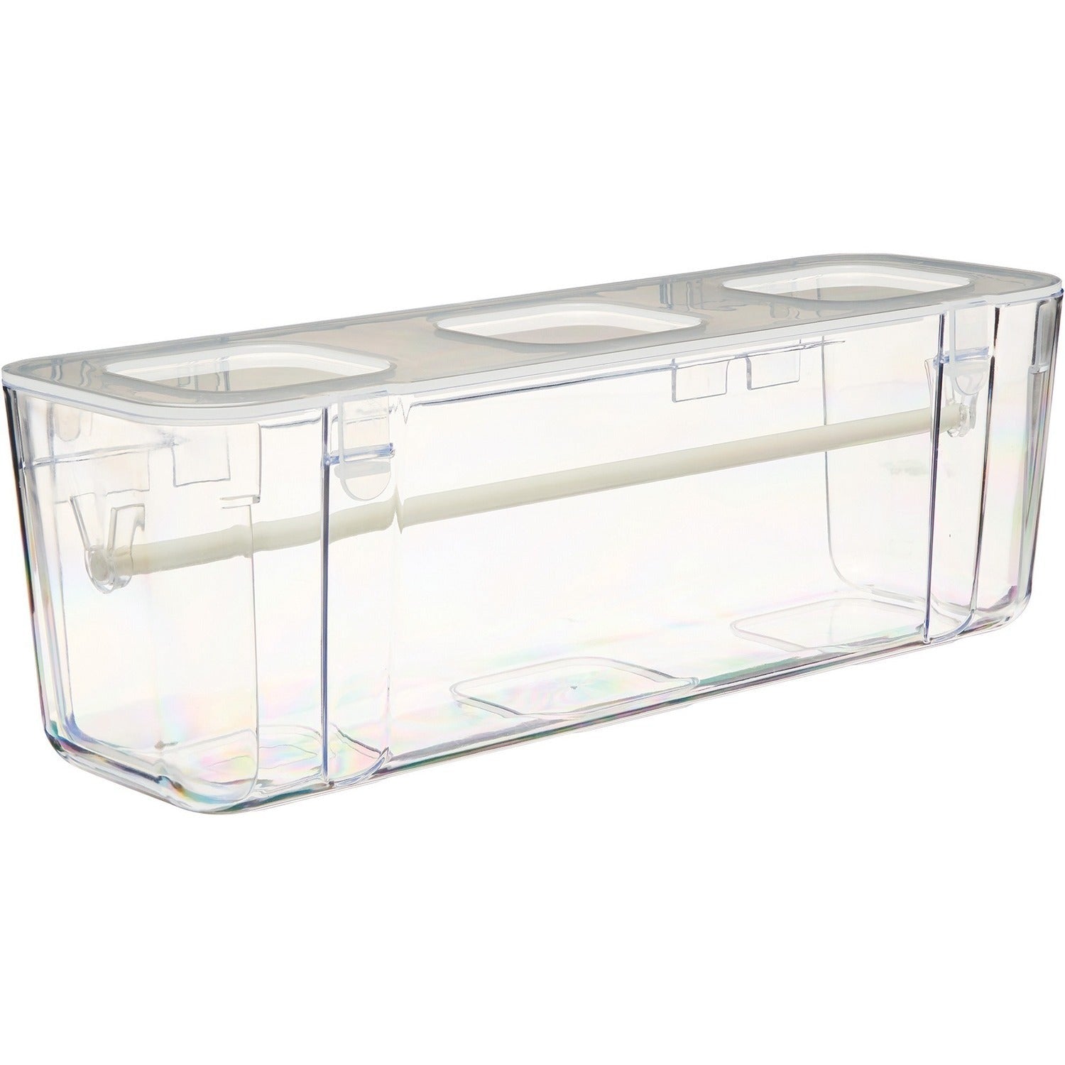 DEFLECTO Deflecto DEF29321CR Ribbon Dispenser (4.4 in H x 13.3 in W x 4.2 in D)