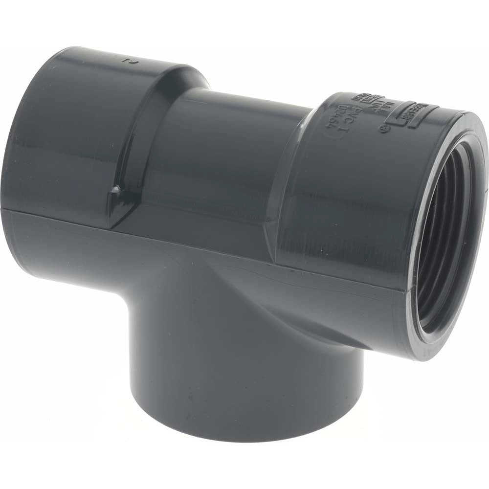 VALUE COLLECTION Value Collection 805-012 Pvc Pipe Tee 1-1/4 in Schedule 80 Fipt
