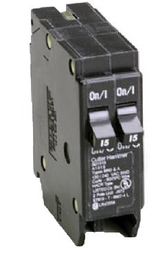EATON Eaton Corporation BR1515 Tandem Circuit Breaker 15A 120V